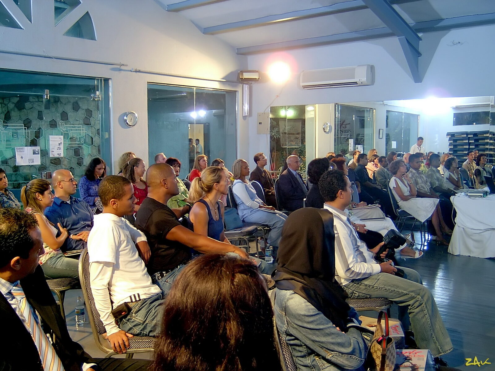 Audience attending an educational session at SAFE Convention